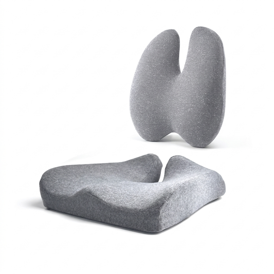 Ergonomisches Sitzkissen aus Memory Foam zur Druckverteilung
