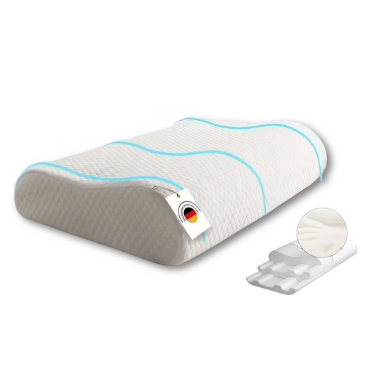 fitkissen® Orthopädisches 3D Schichten-Kopfkissen